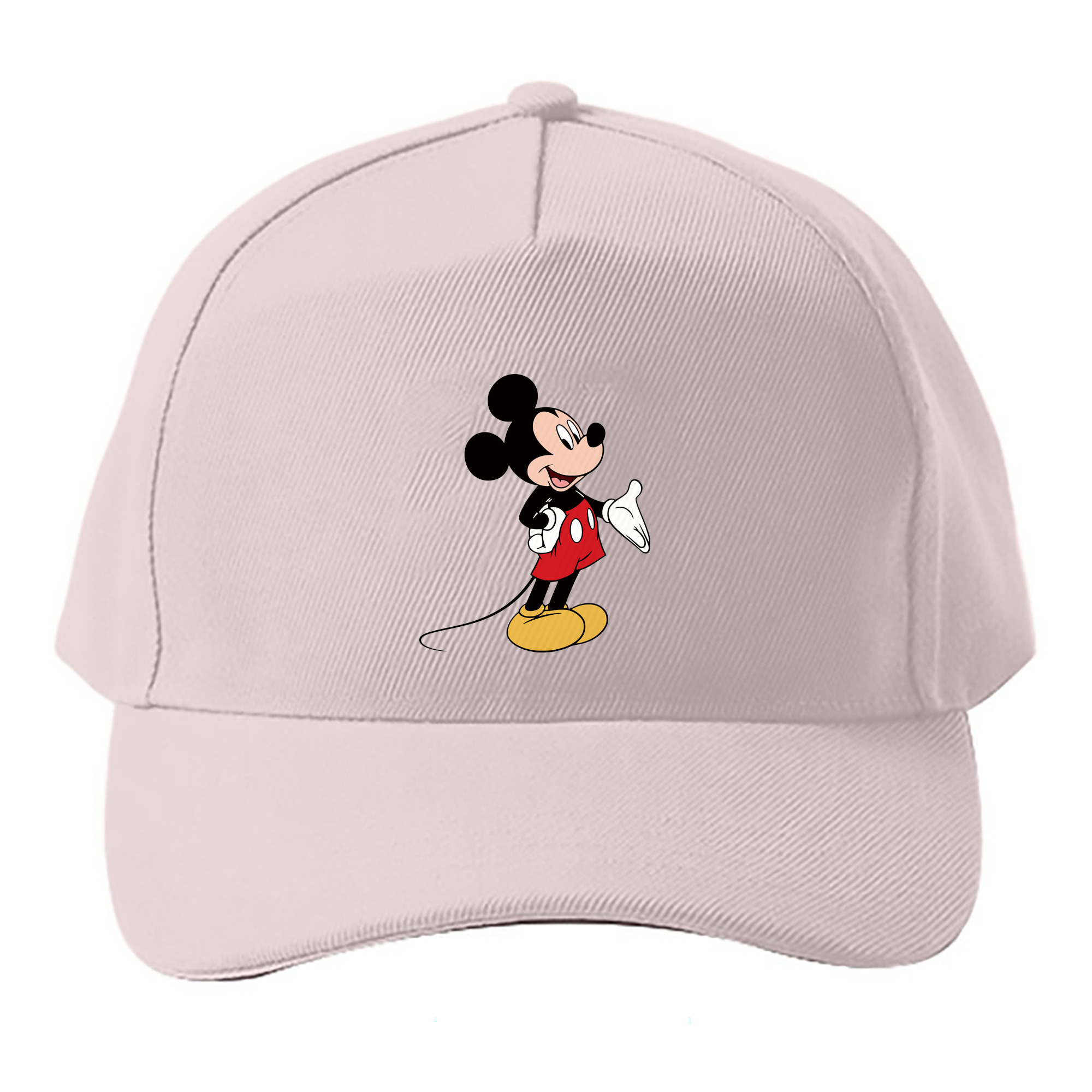 （画像用） ミッキーマウス Mickey Mouse ベースボールキャップ 綿100％ 男女兼用 帽子 スポーツ
